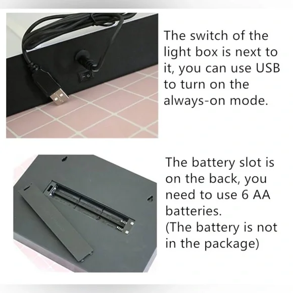 Light Box USB Charger Included - Picture 8 of 14